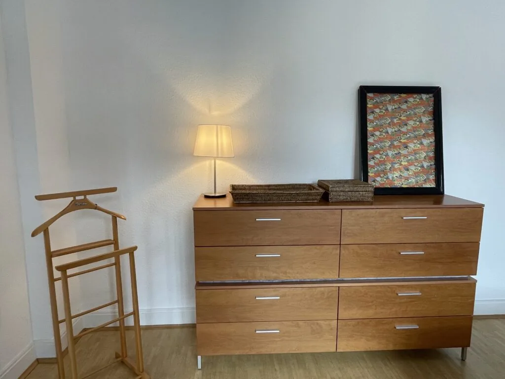 Kommode im Schlafzimmer