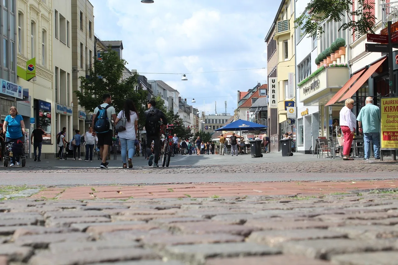 Innenstadt von Bergisch Gladbach